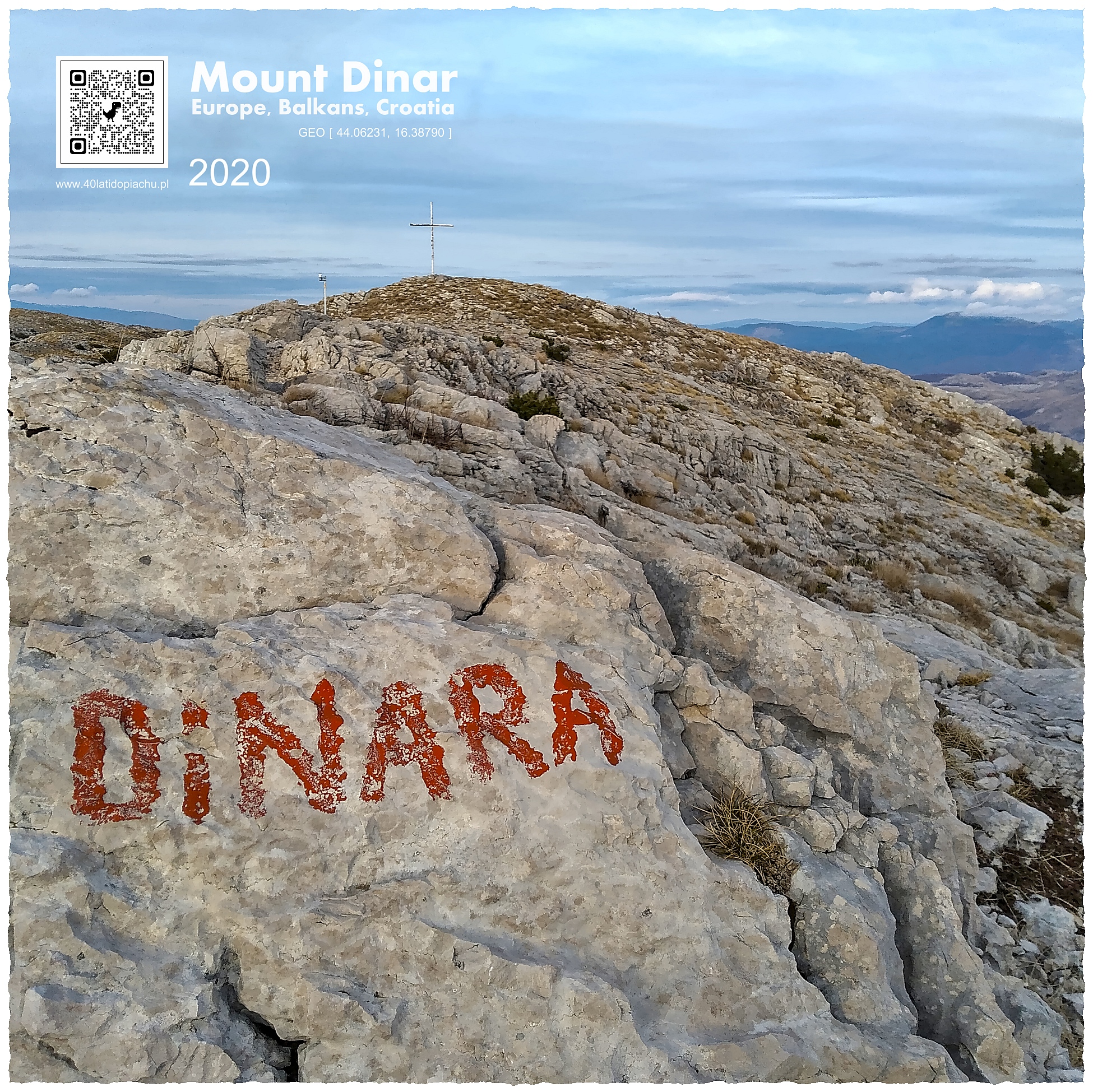 Chorwacja Dinara szczyt górski