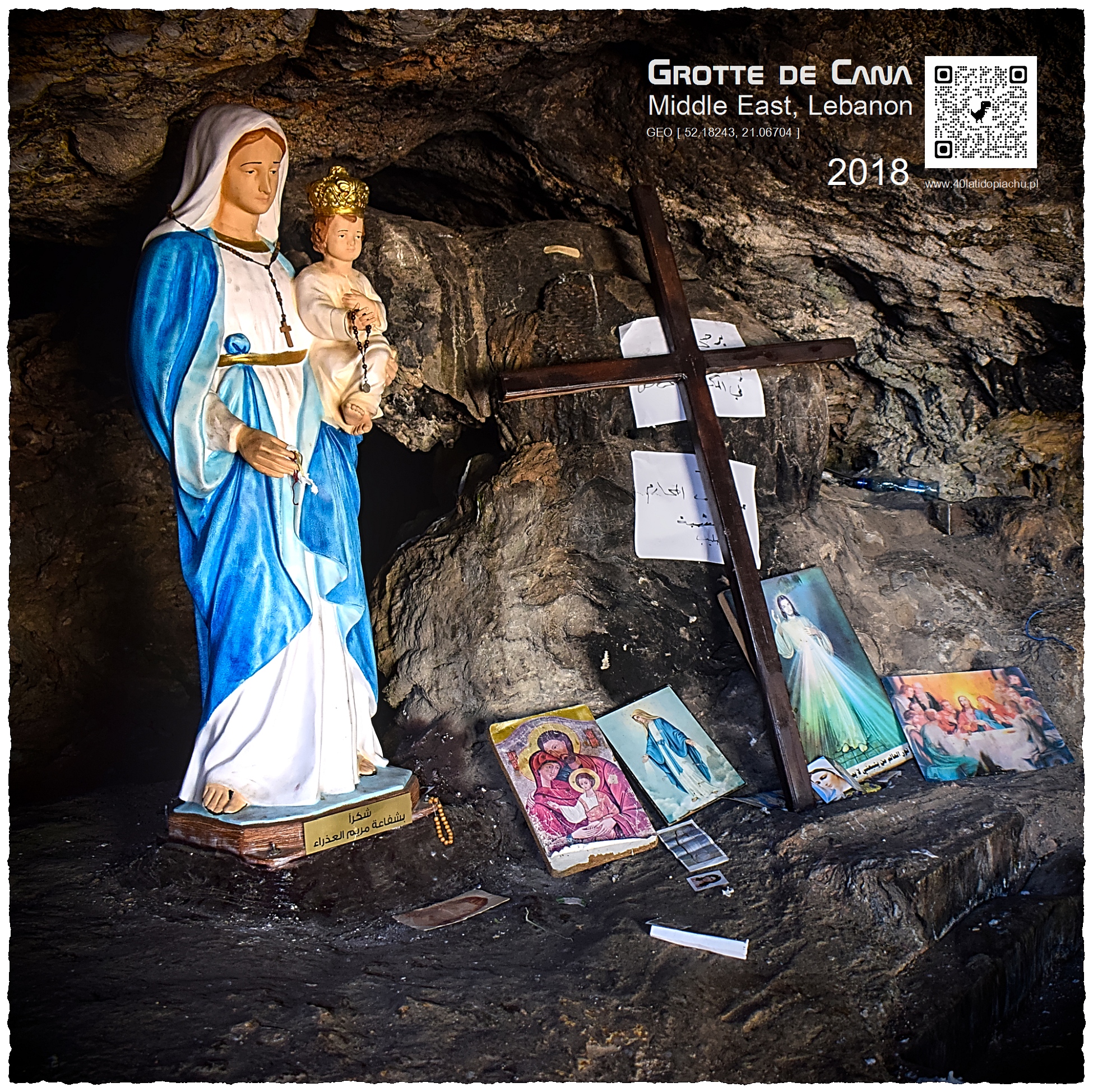 Liban Grota Jezusa Grotte de Cana