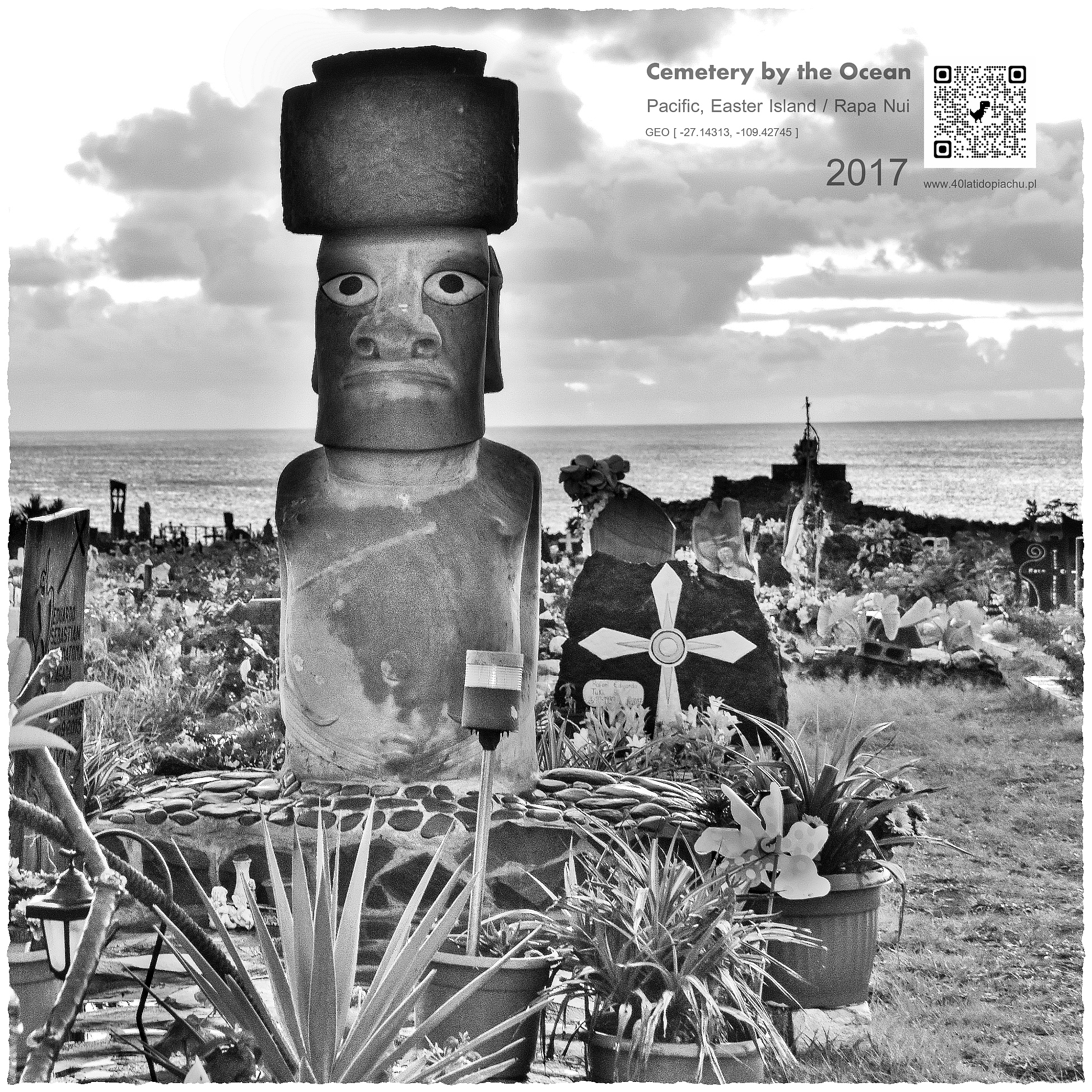 Wyspa Wielkanocna Rapa Nui - cmentarz katolicki