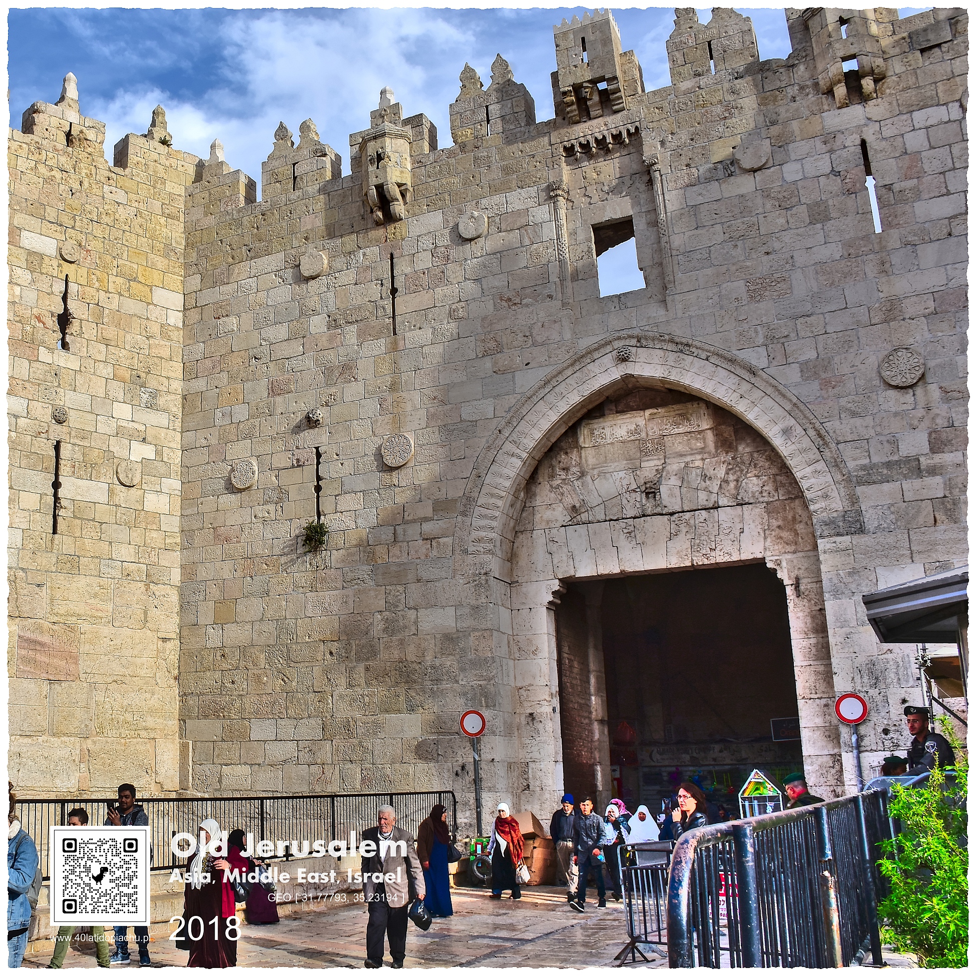 Jerozolima - mury Starego Miasta