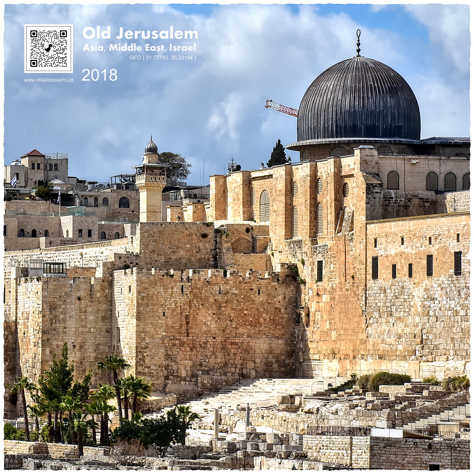 Jerozolima - mury Starego Miasta