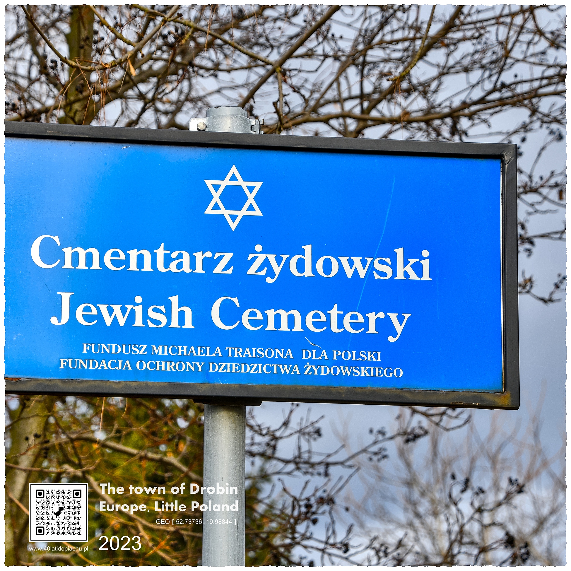 Drobin - stary cmentarz żydowski