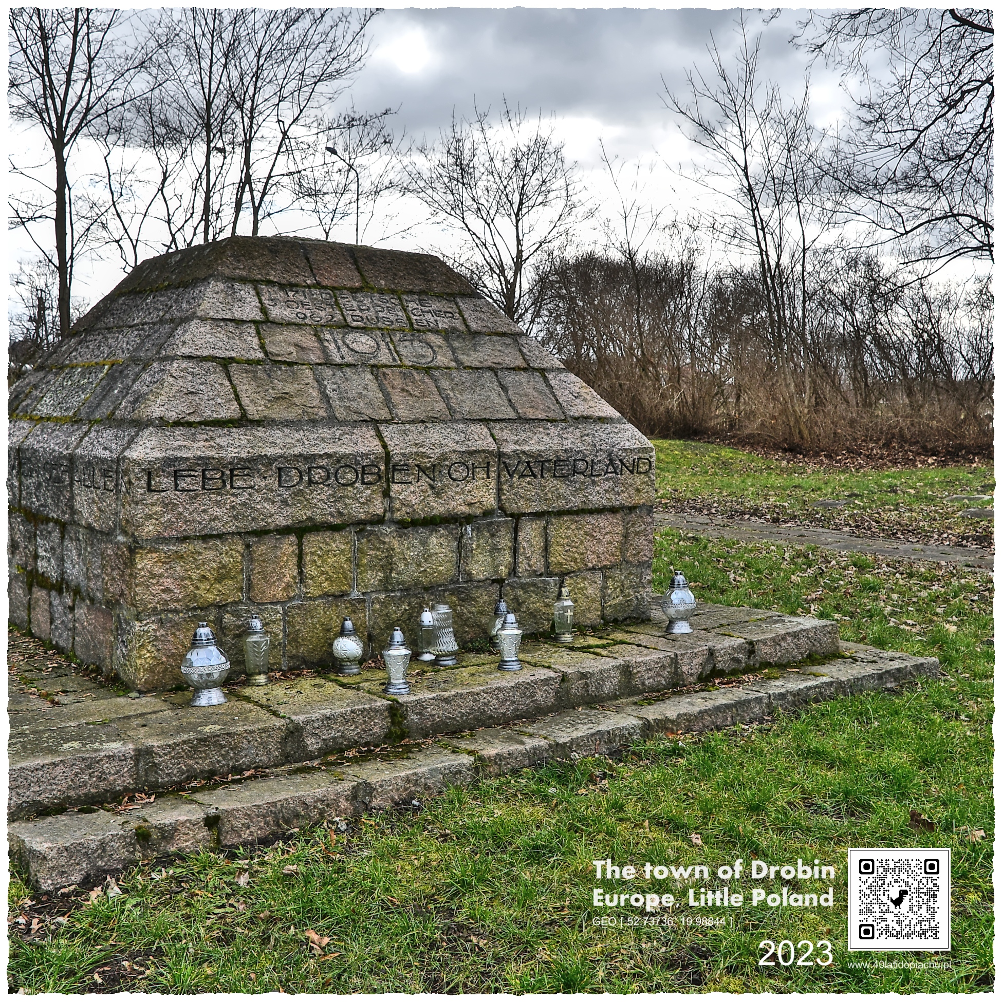 Drobin - cmentarz wojenny 1915