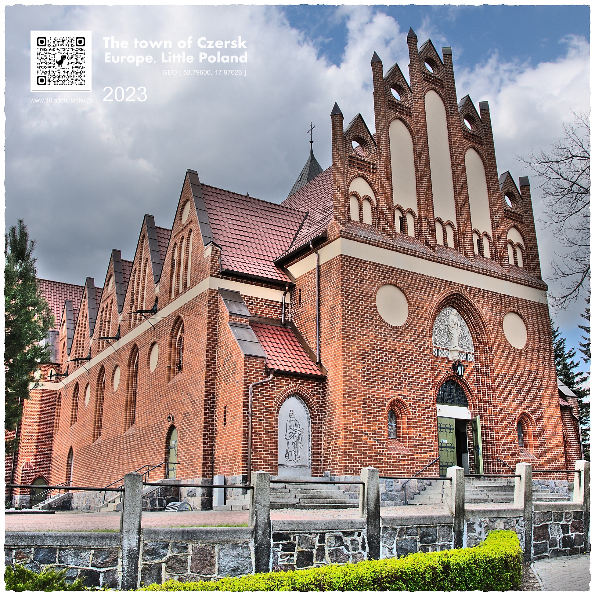 Miasto Czersk kościół