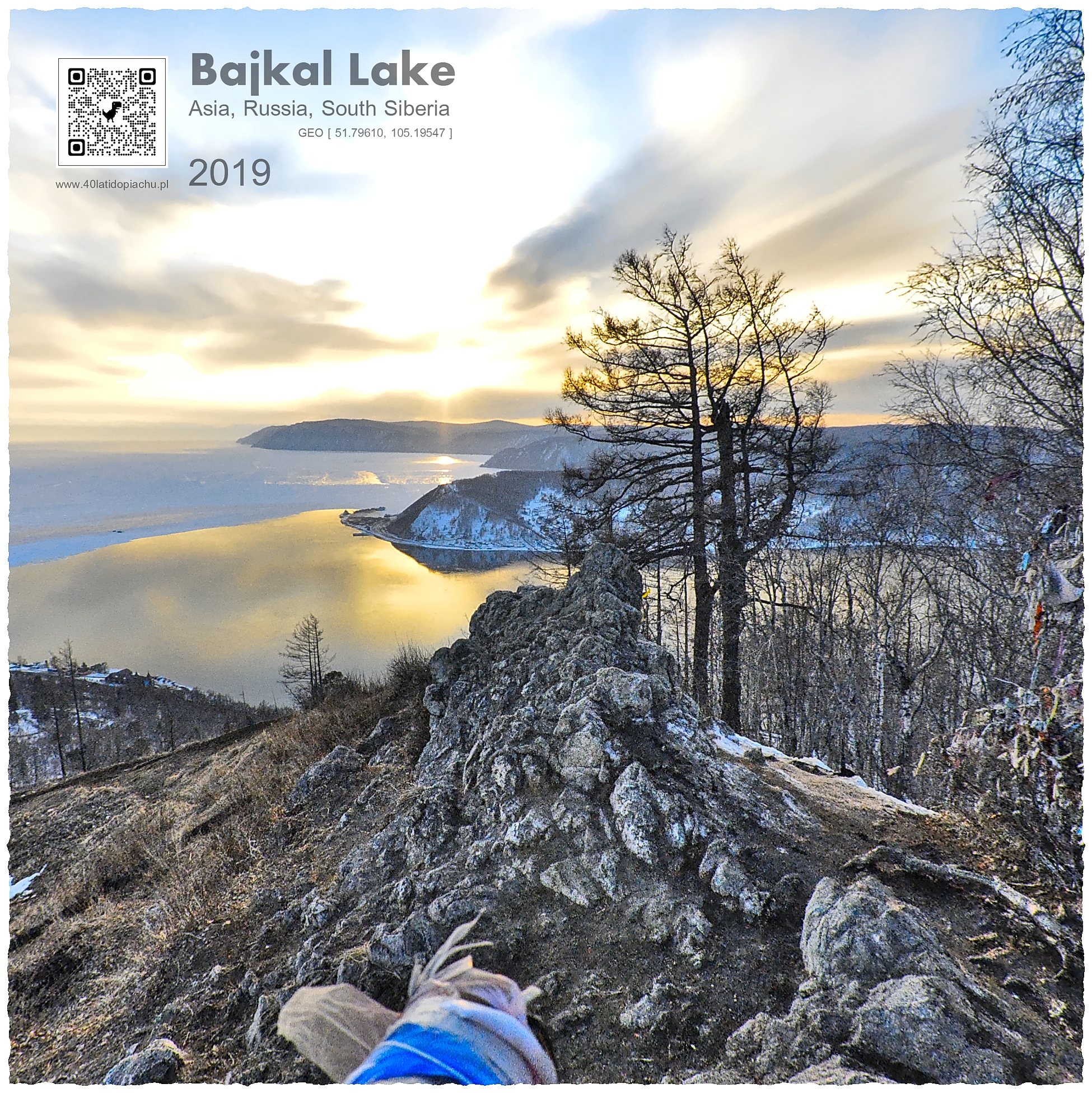 Widok na Jezioro Bajkał