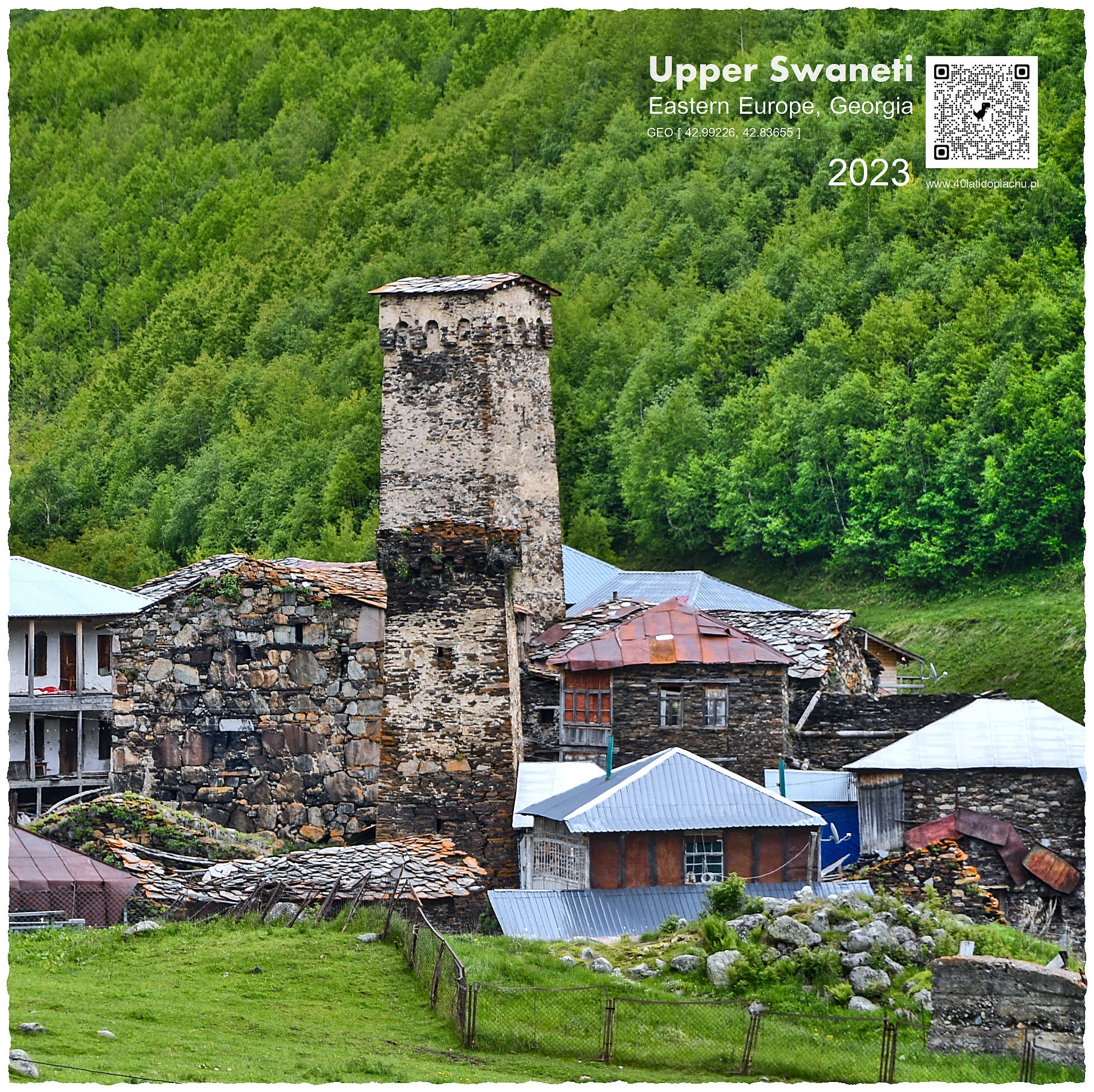 Kamienne wieże obronne w Ushguli