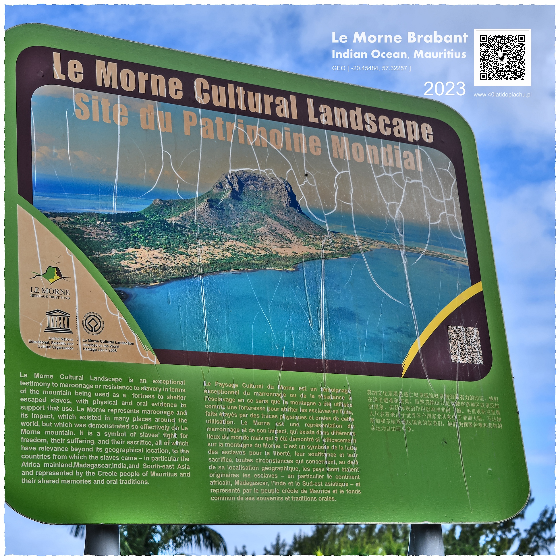 Mauritius - Le Morne UNESCO