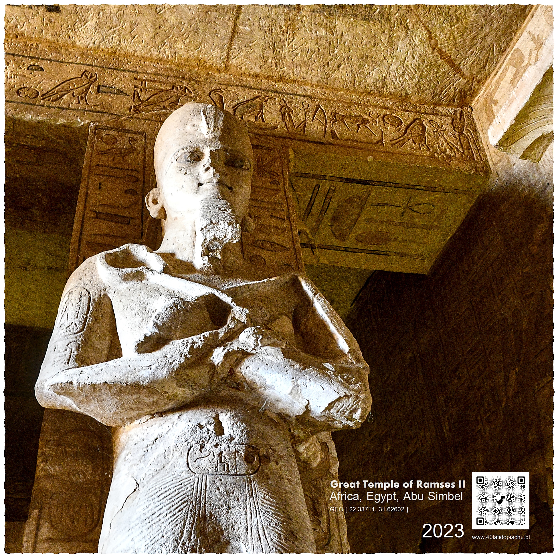 Egipt Abu Simbel Ramzes II