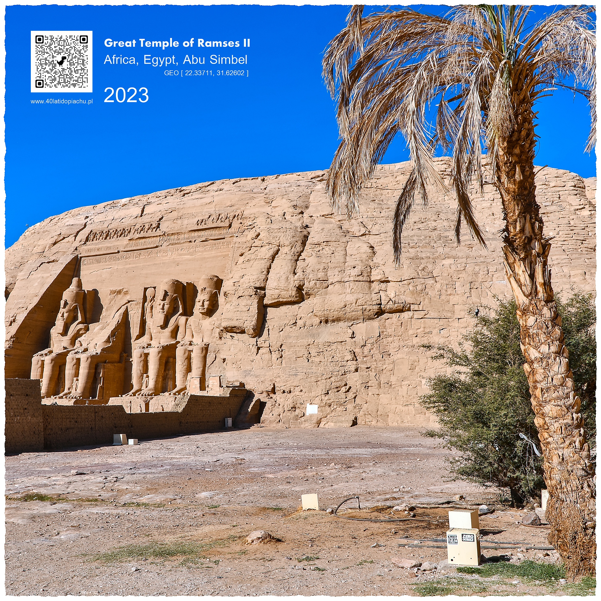 Egipt Abu Simbel świątynia Ramzes II