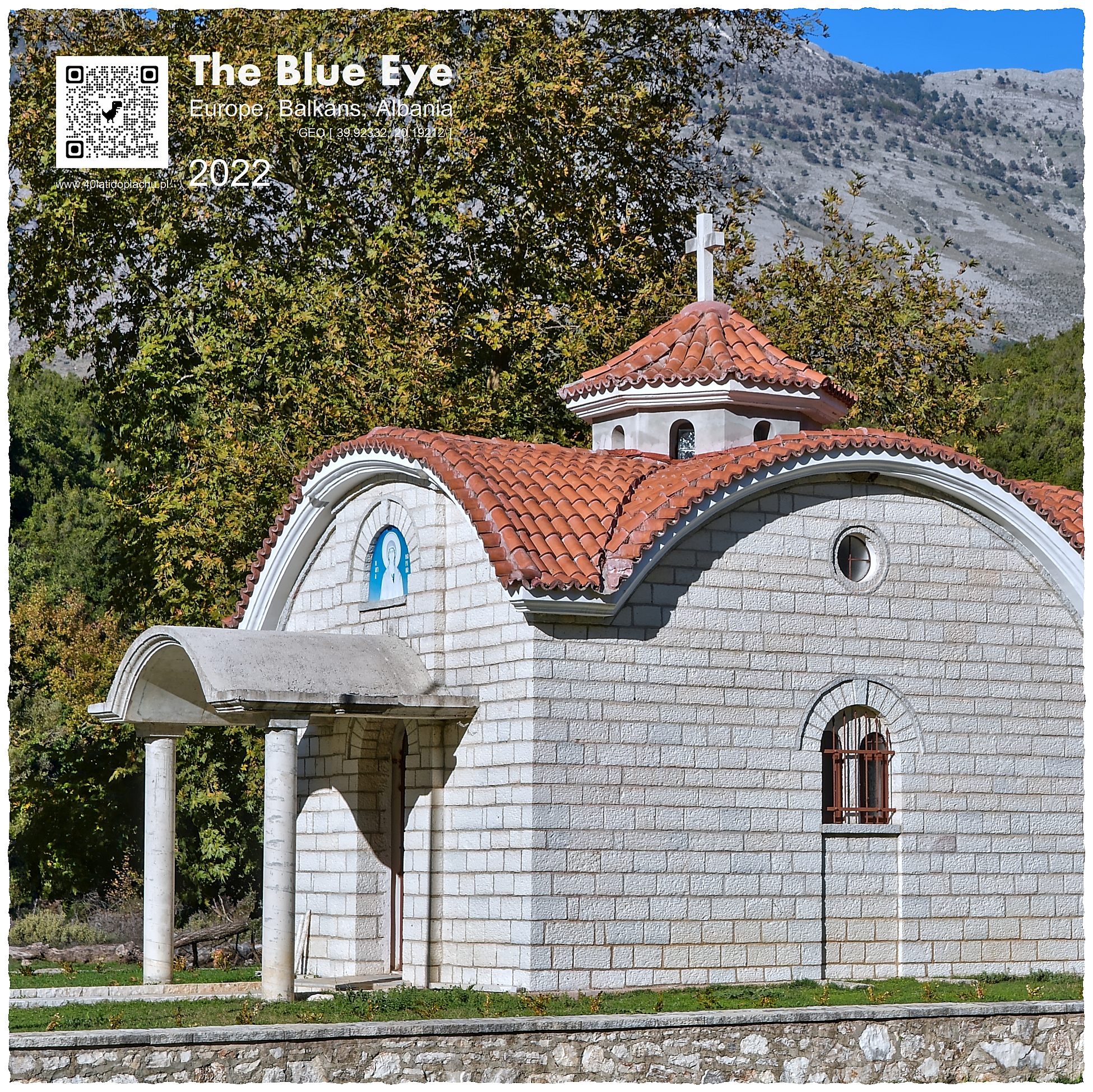 Albania, Blue Eye - cerkiew