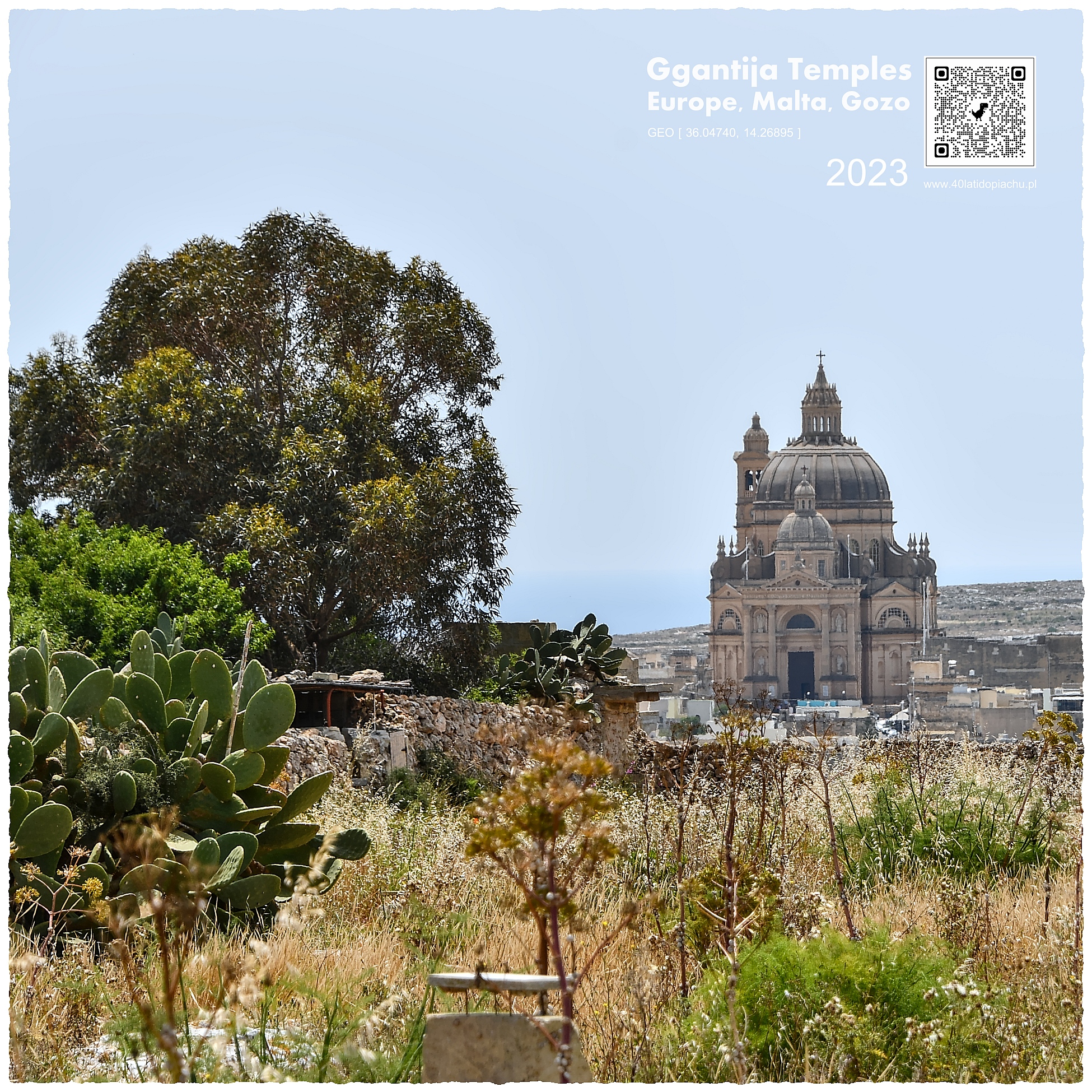 Malta i Gozo: megalityczna świątynia Santa Verna