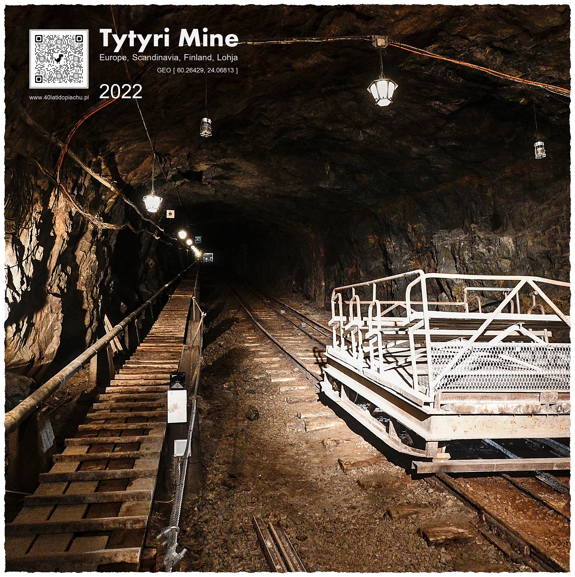Finlandia kopalnia Tytyri w Lohja