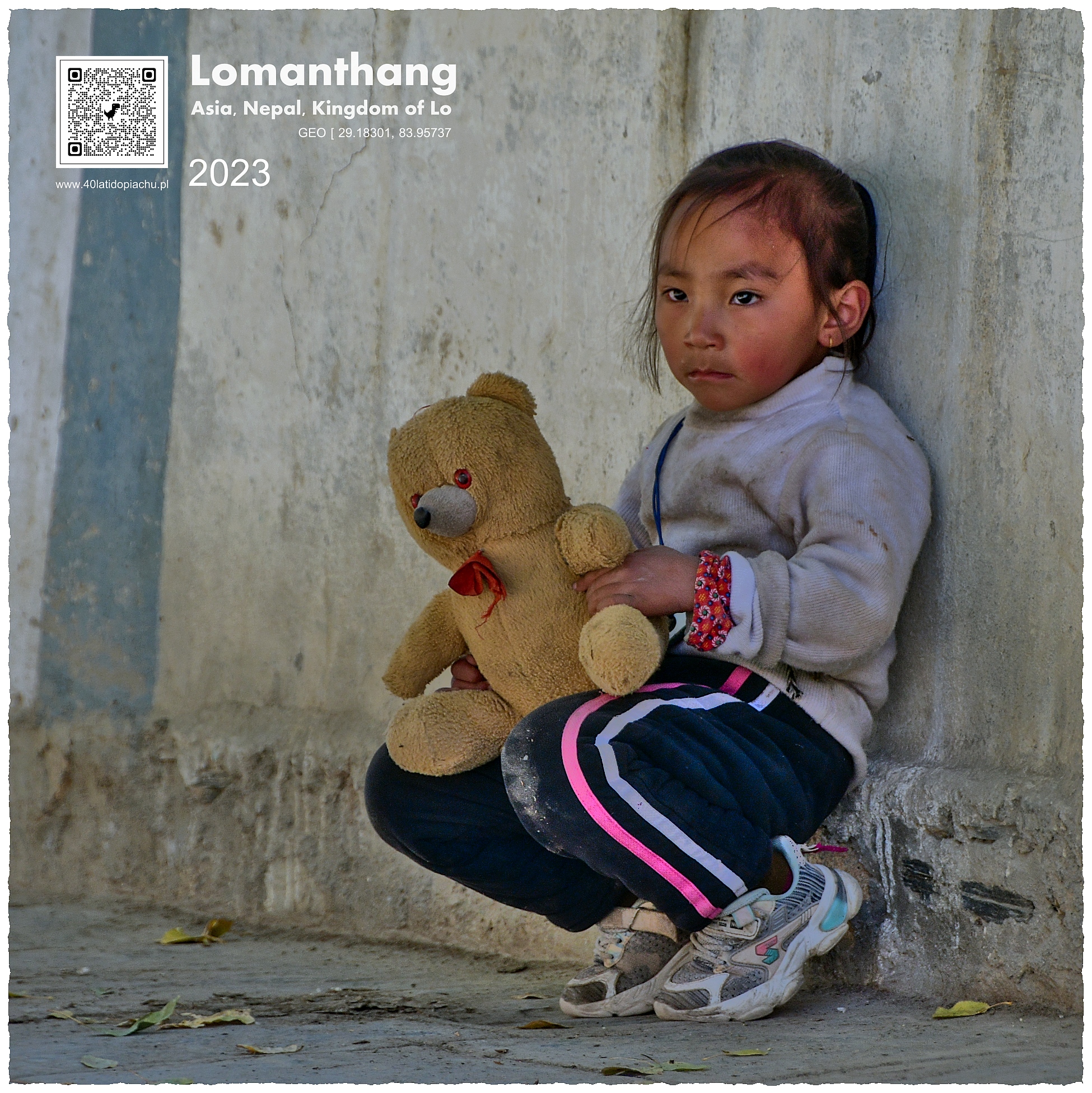 Nepal mieszkańcy miasta Lomanthang