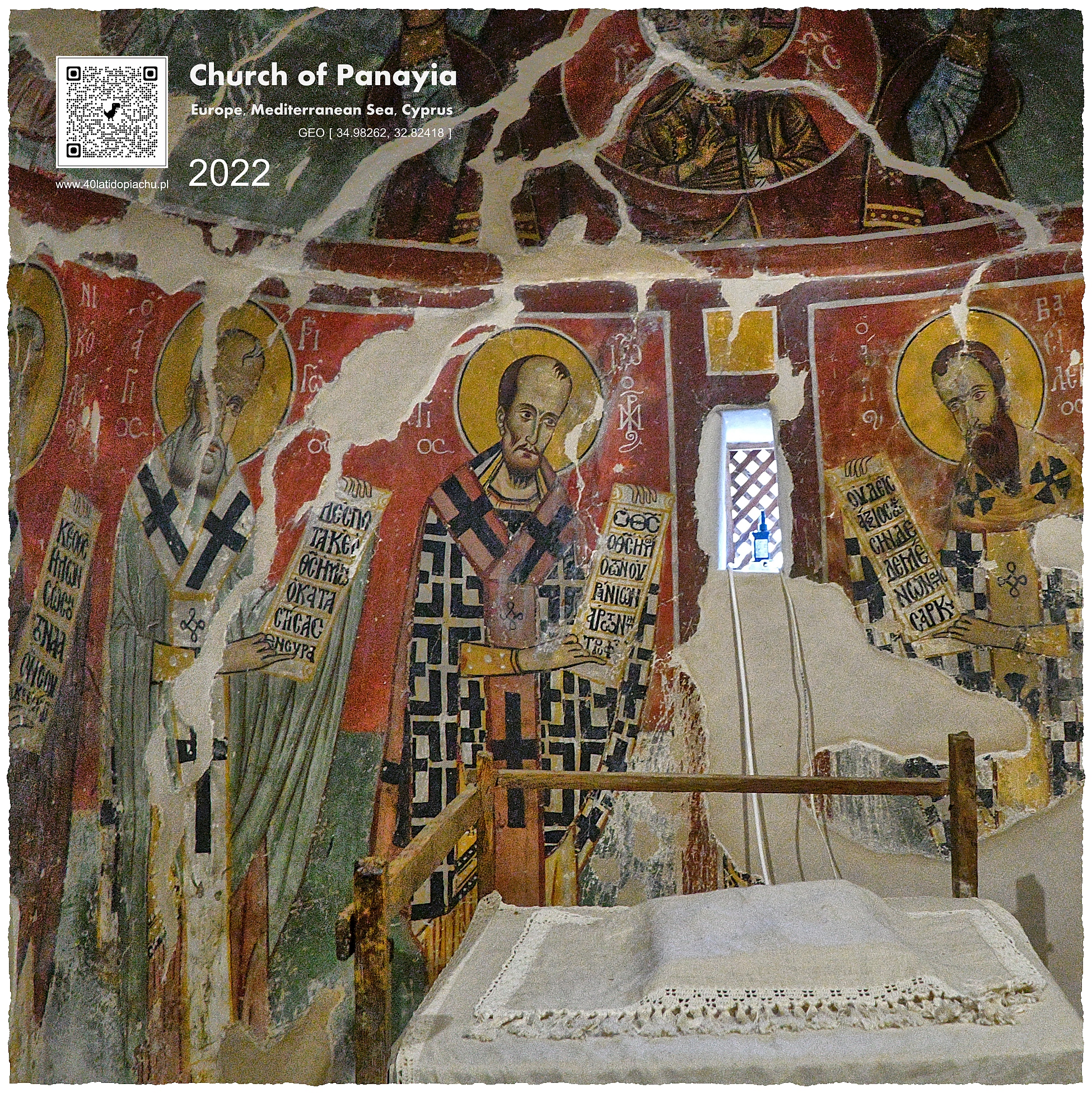Cypr Malowane kościoły bizantyjskie UNESCO