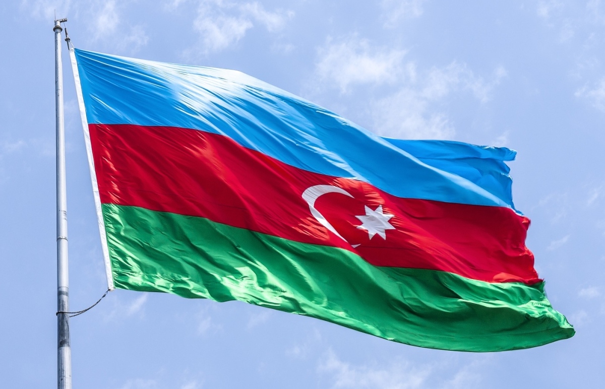 Azerbejdżan flaga