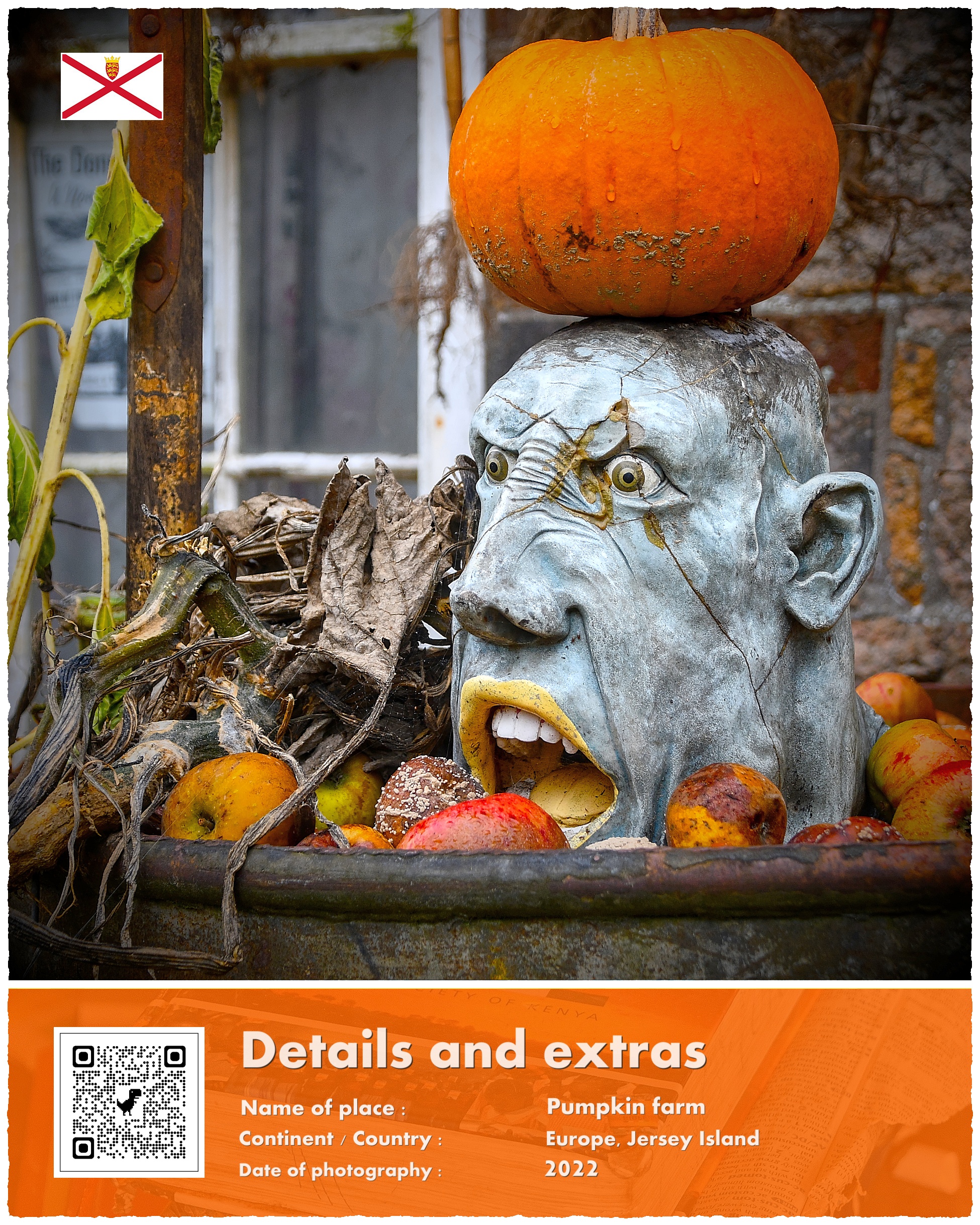 Wyspa Jersey, dyniowa farma