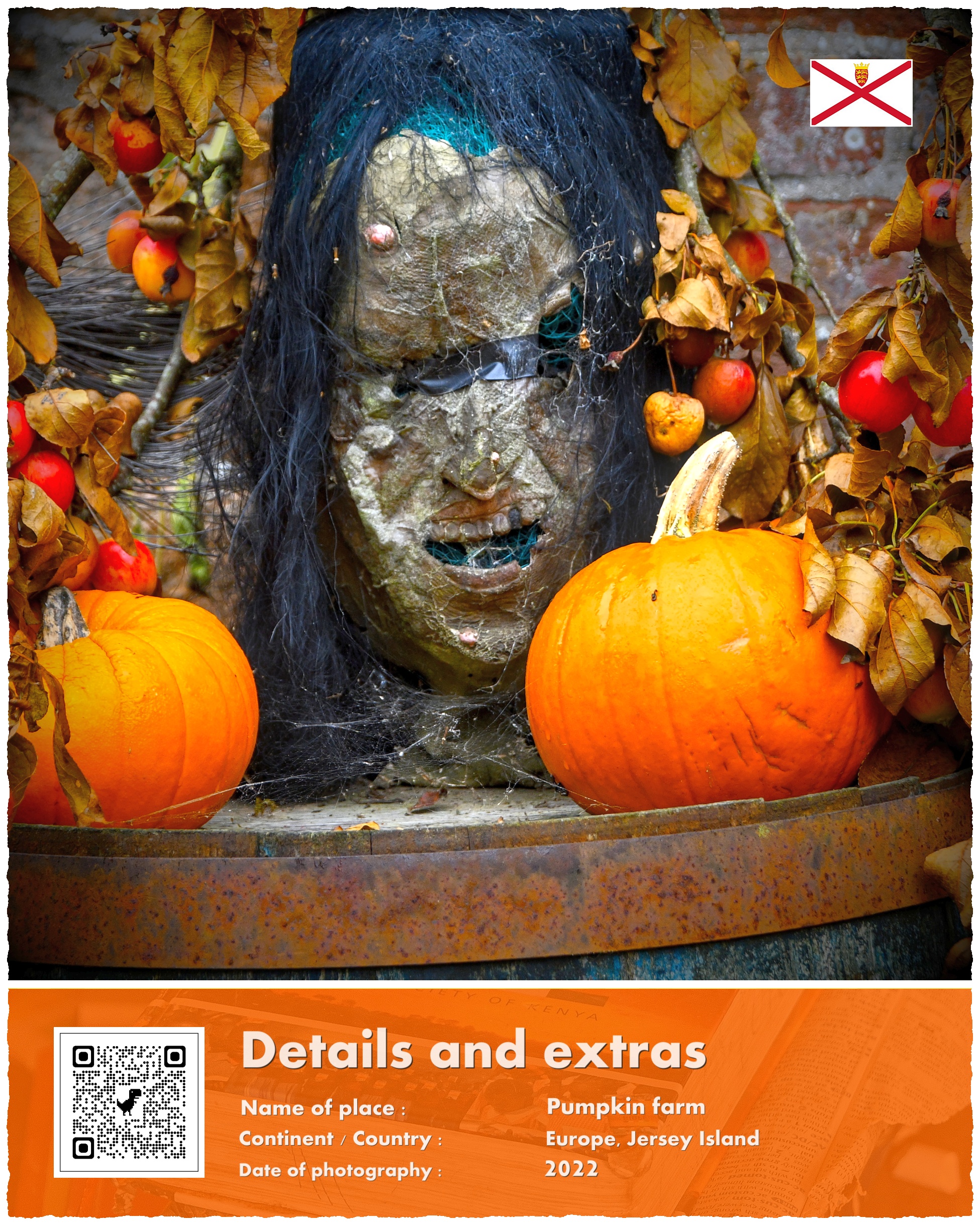 Wyspa Jersey, dyniowa farma