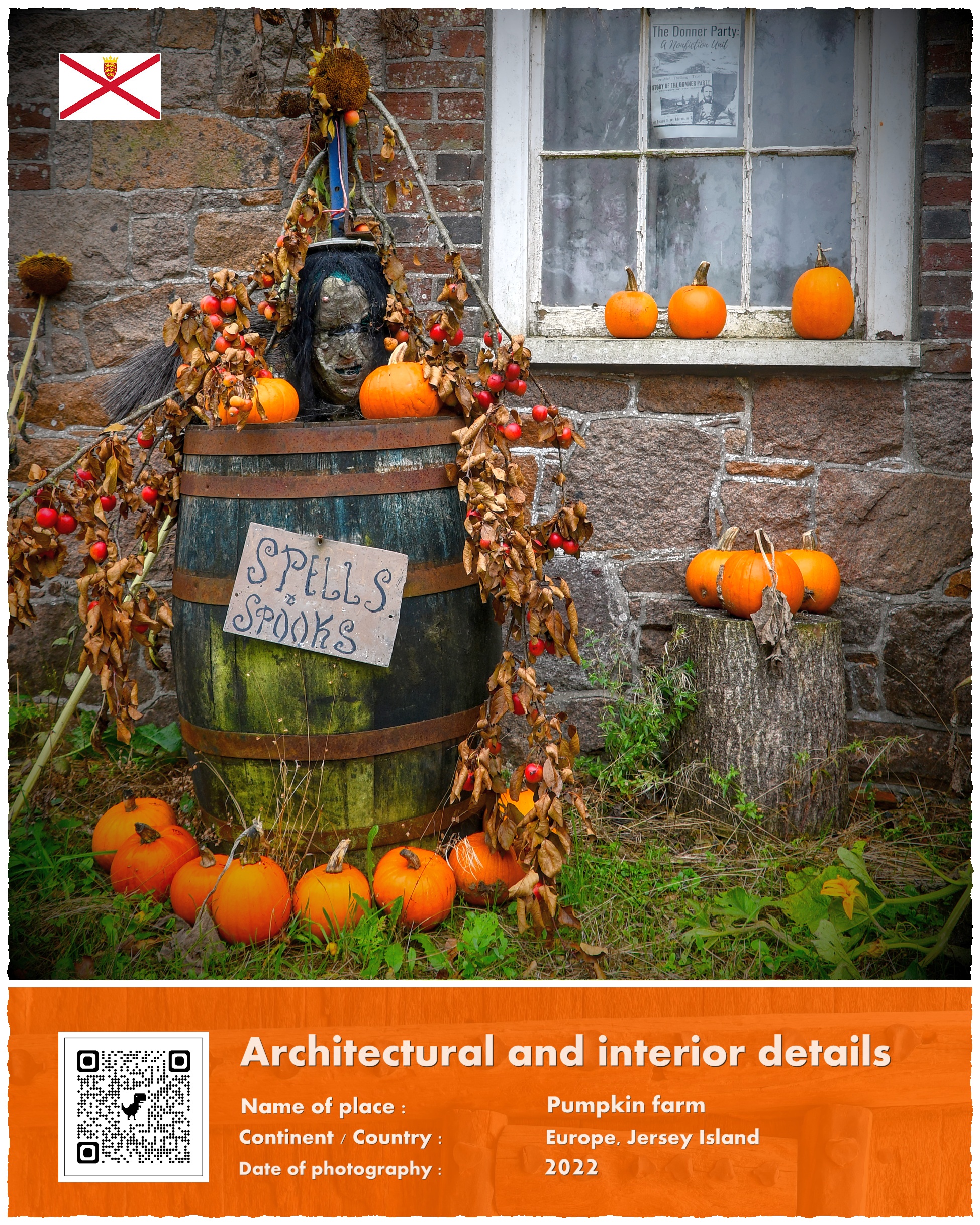 Wyspa Jersey, dyniowa farma