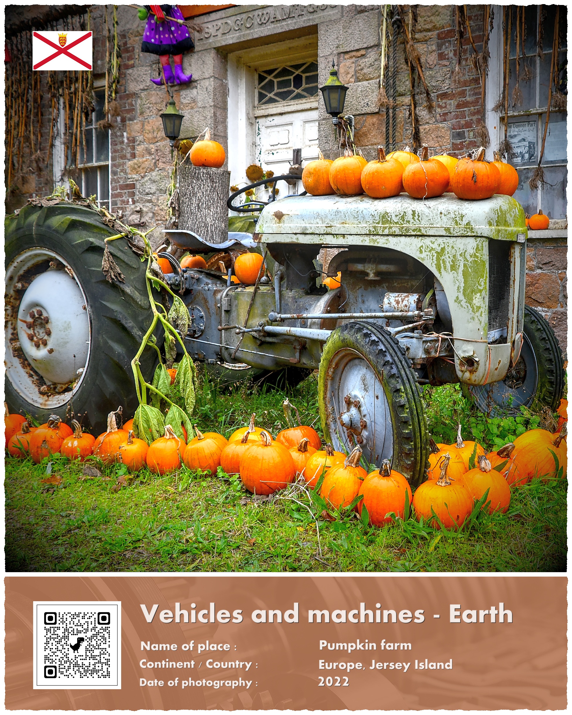 Wyspa Jersey, dyniowa farma