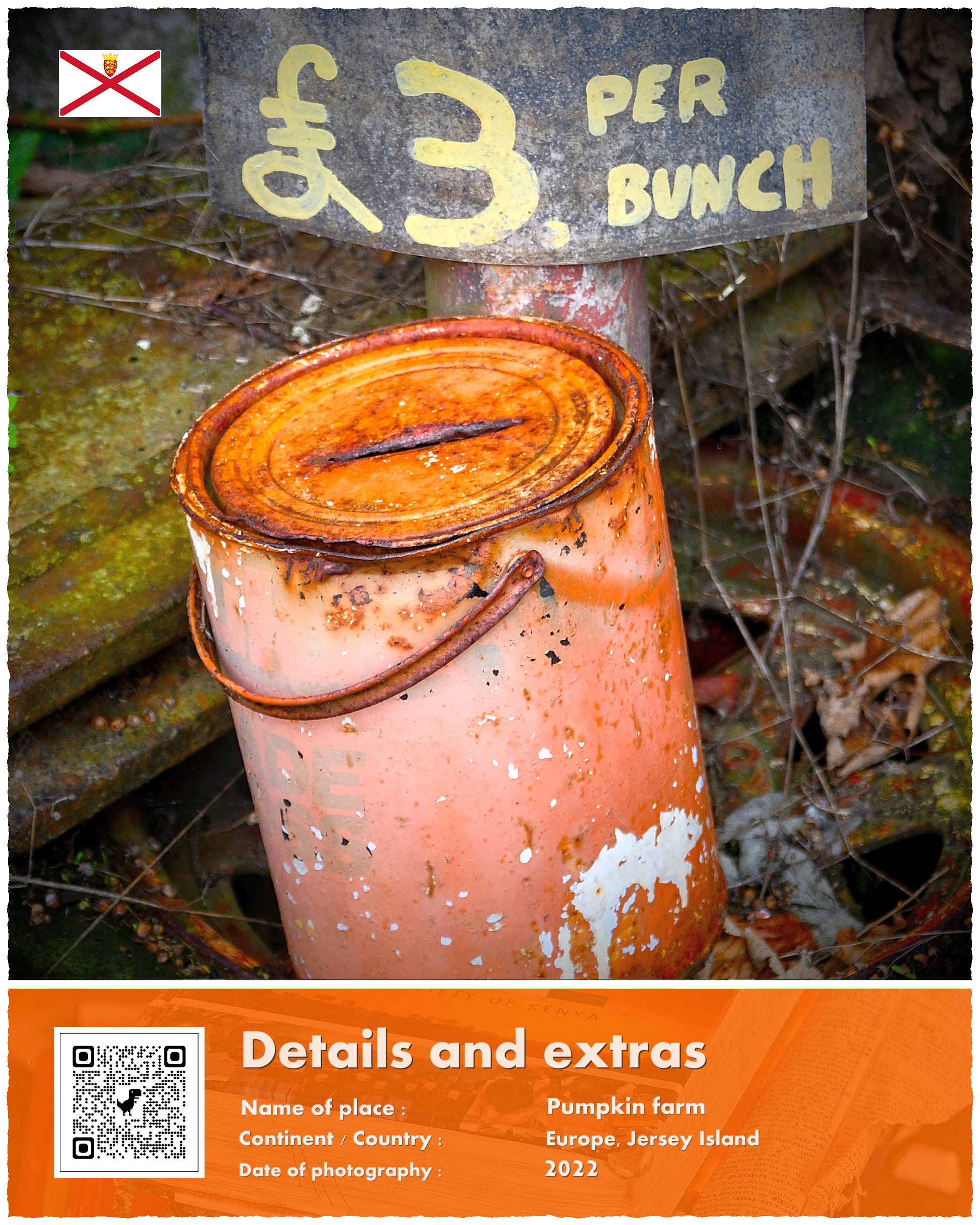 Wyspa Jersey, dyniowa farma