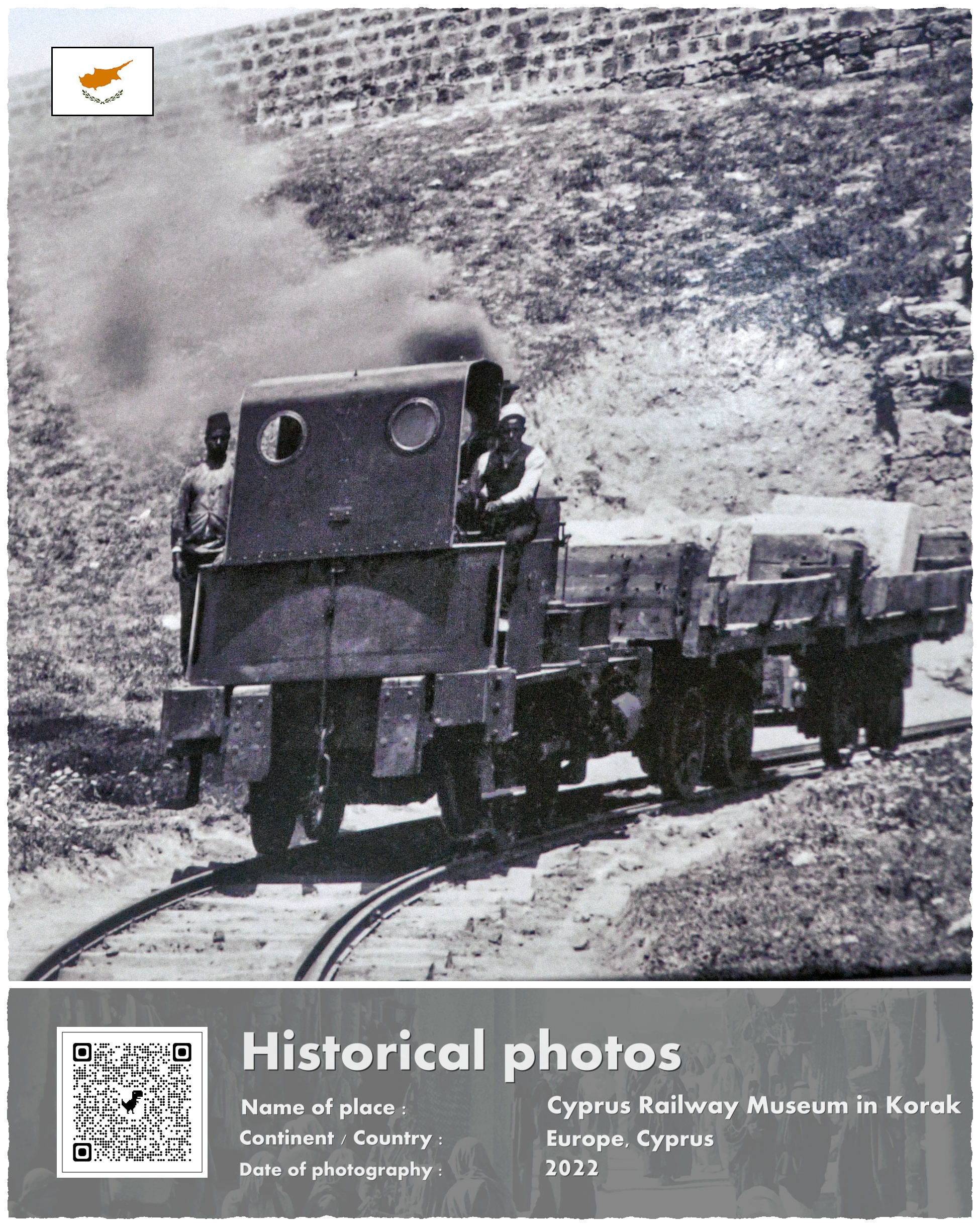 Cypr, Muzeum kolei w Koraku