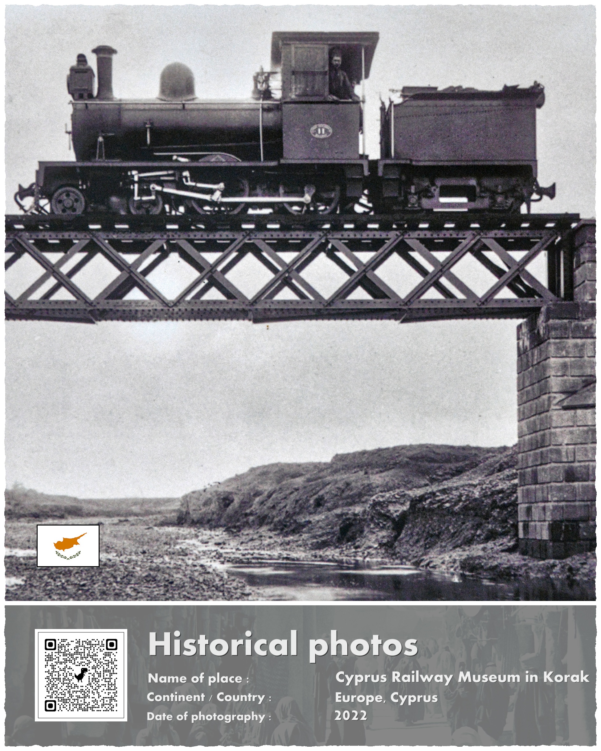 Cypr, Muzeum kolei w Koraku