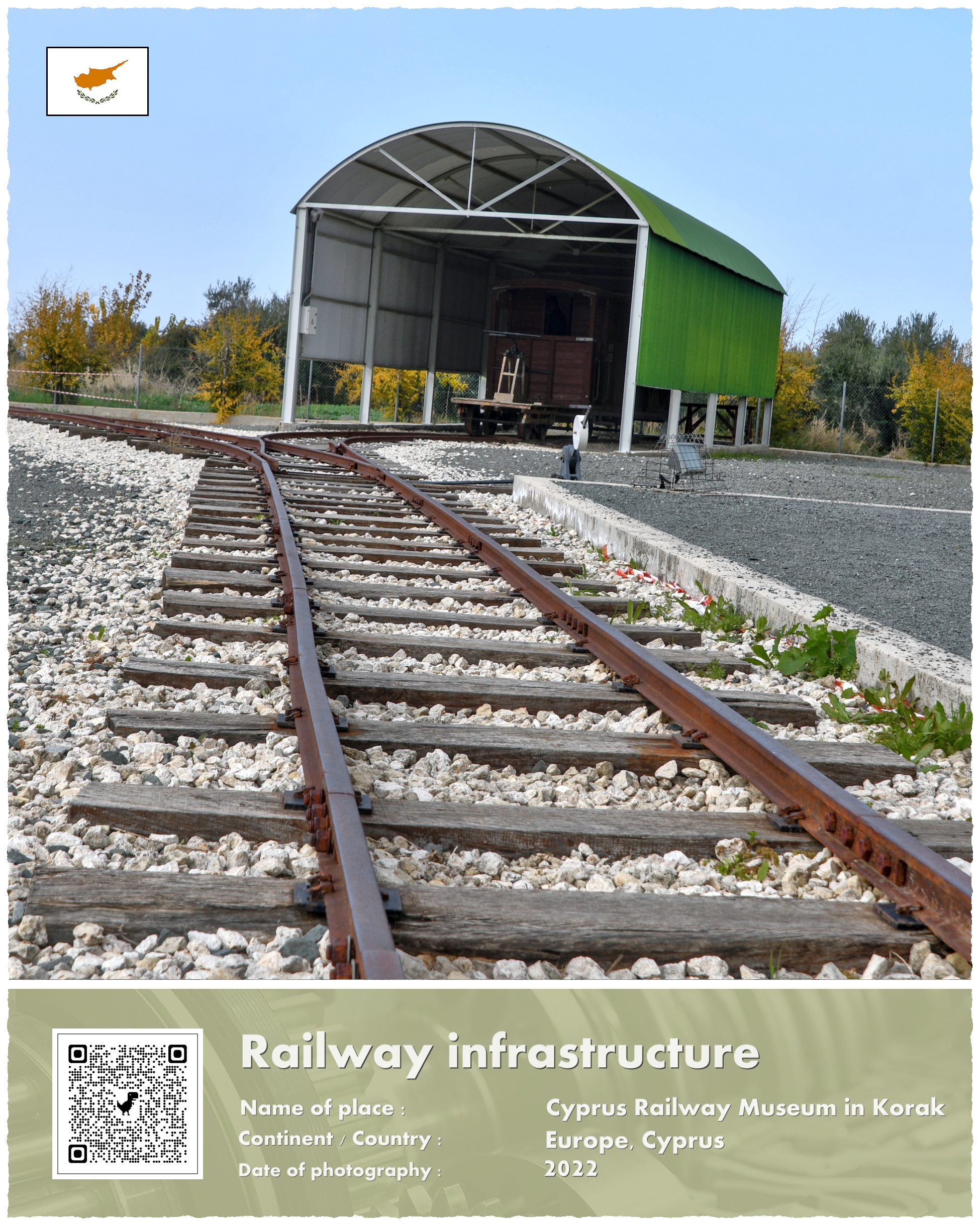 Cypr, Muzeum kolei w Koraku