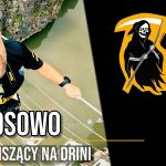 Most wiszący na rzece Drini